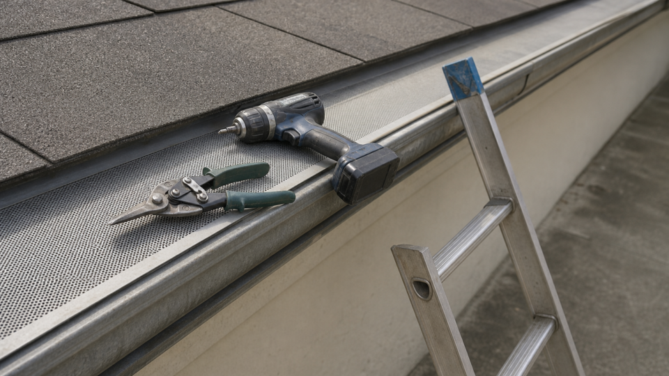 How to Install Micro Mesh Gutter Guards: A DIY Walkthrough